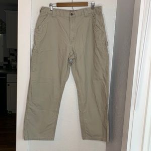 Carhartt Tan Dungaree Fit Utility Work Pants 38x30 Gorpcore Skater Streetwear